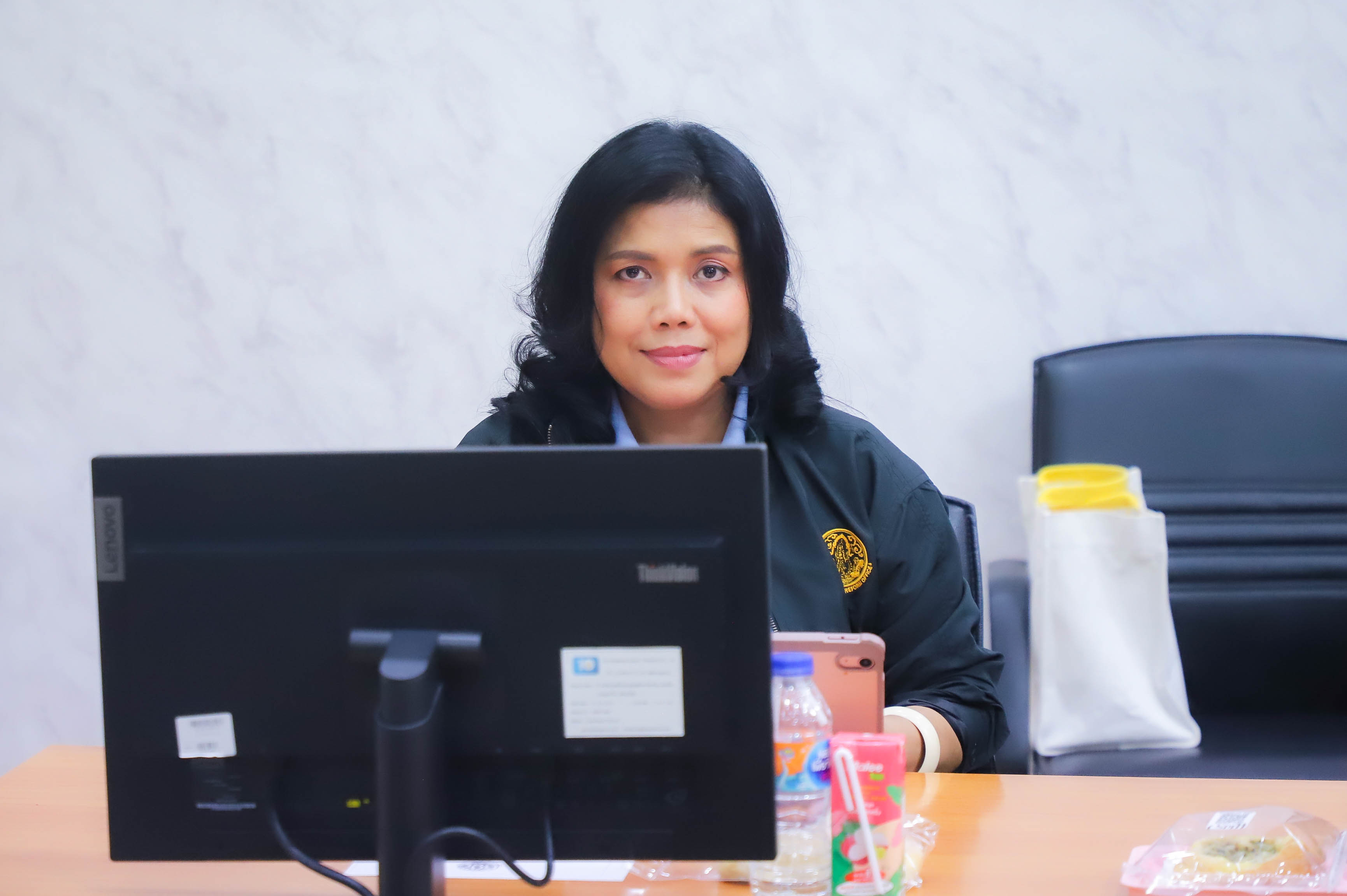 title - หัวหน้าผู้ตรวจราชการกรม เป็นประธานการประชุมคณะทำงานกำกับ ติดตามร่วมบูรณาการงานจัดที่ดินของ ส.ป.ก.